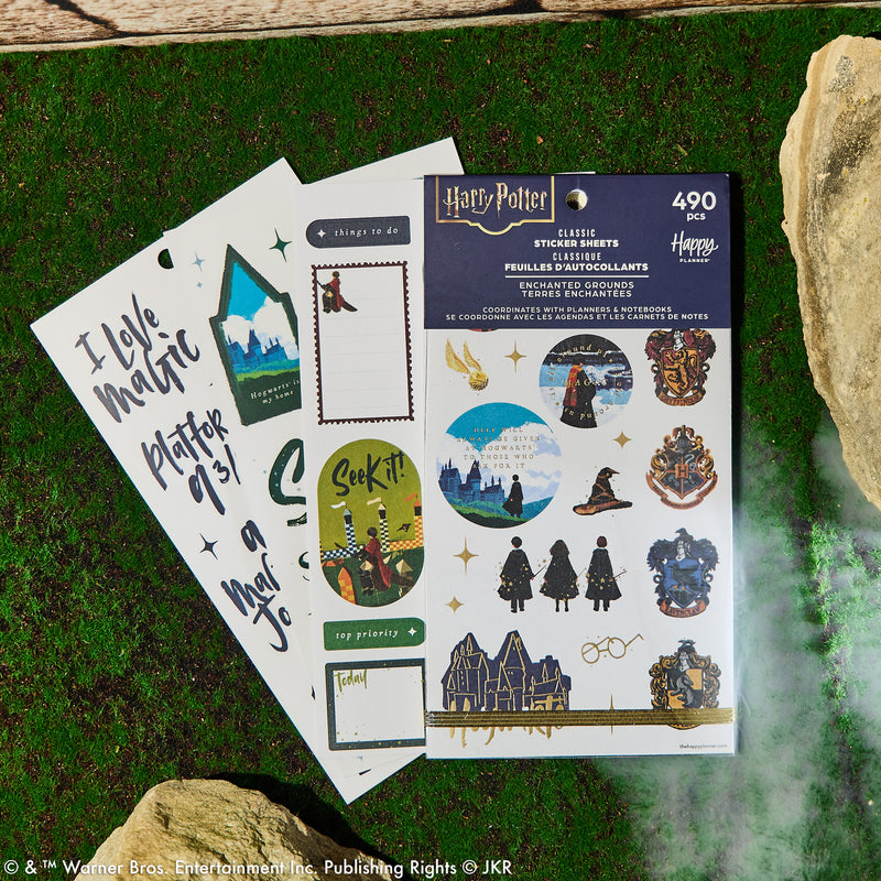 Harry Potter Enchanted Grounds - Value Pack Stickers
