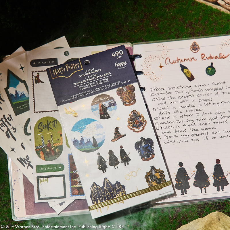 Harry Potter Enchanted Grounds - Value Pack Stickers