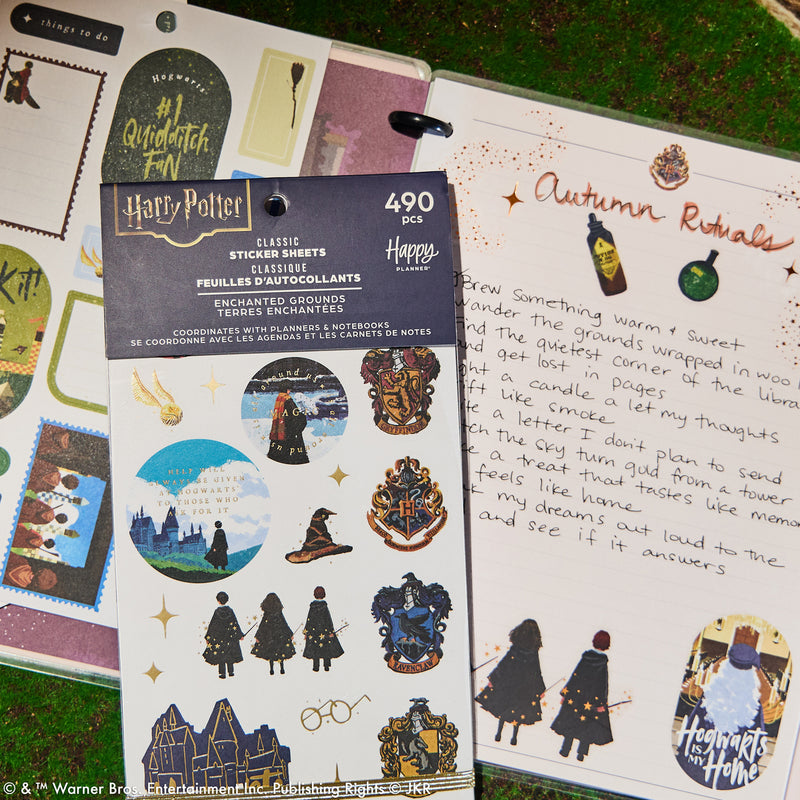 Harry Potter Enchanted Grounds - Value Pack Stickers