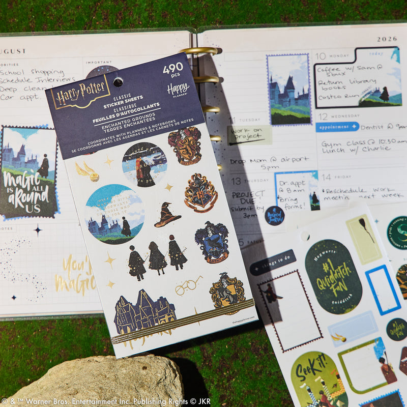 Harry Potter Enchanted Grounds - Value Pack Stickers