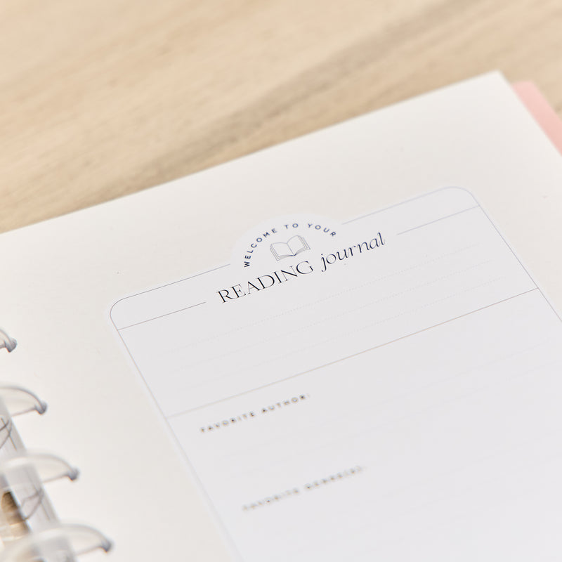 Modern Bookish - Classic Guided Reading Journal - 80 Sheets