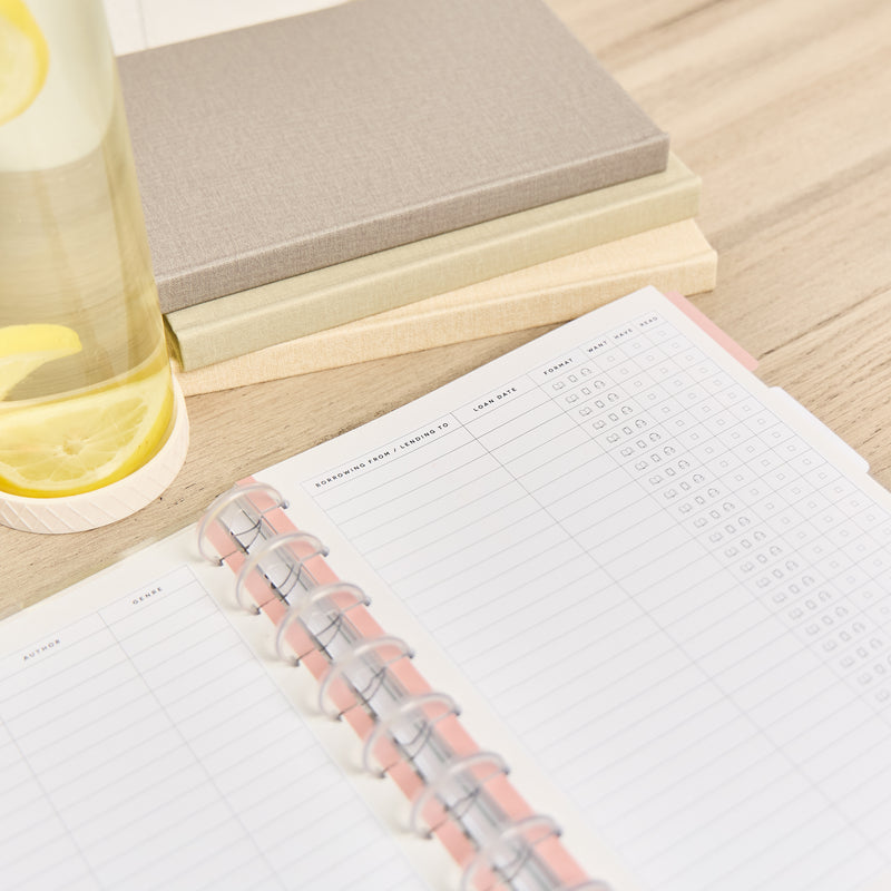 Modern Bookish - Classic Guided Reading Journal - 80 Sheets