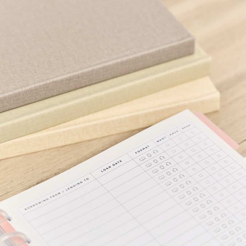 Modern Bookish - Classic Guided Reading Journal - 80 Sheets