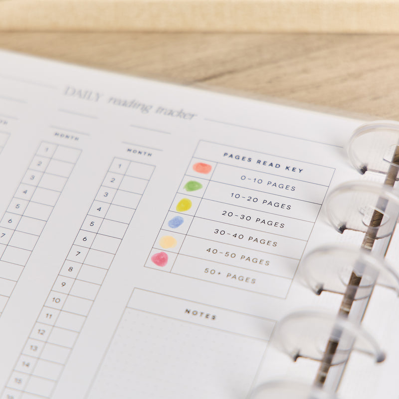 Modern Bookish - Classic Guided Reading Journal - 80 Sheets