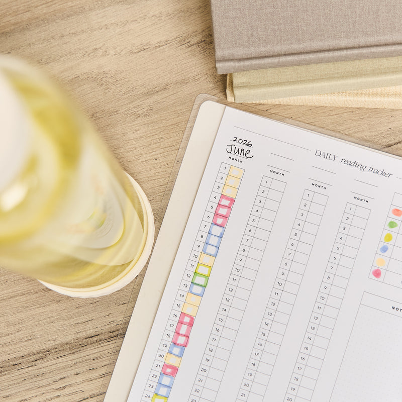 Modern Bookish - Classic Guided Reading Journal - 80 Sheets