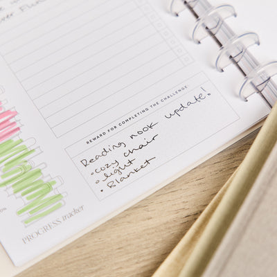 Modern Bookish - Classic Guided Reading Journal - 80 Sheets