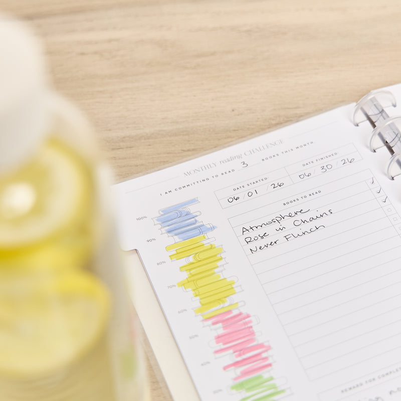 Modern Bookish - Classic Guided Reading Journal - 80 Sheets