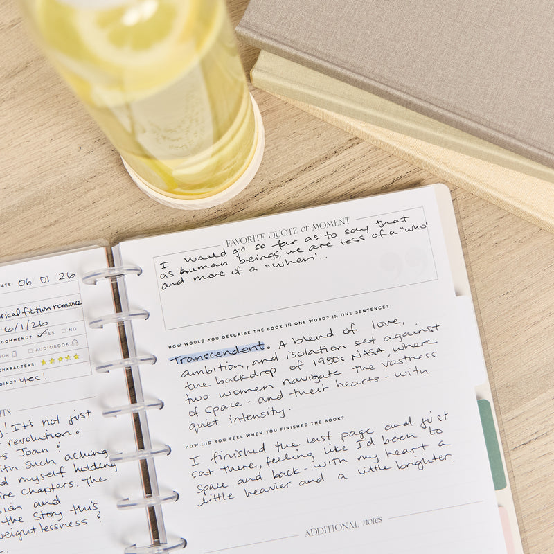 Modern Bookish - Classic Guided Reading Journal - 80 Sheets