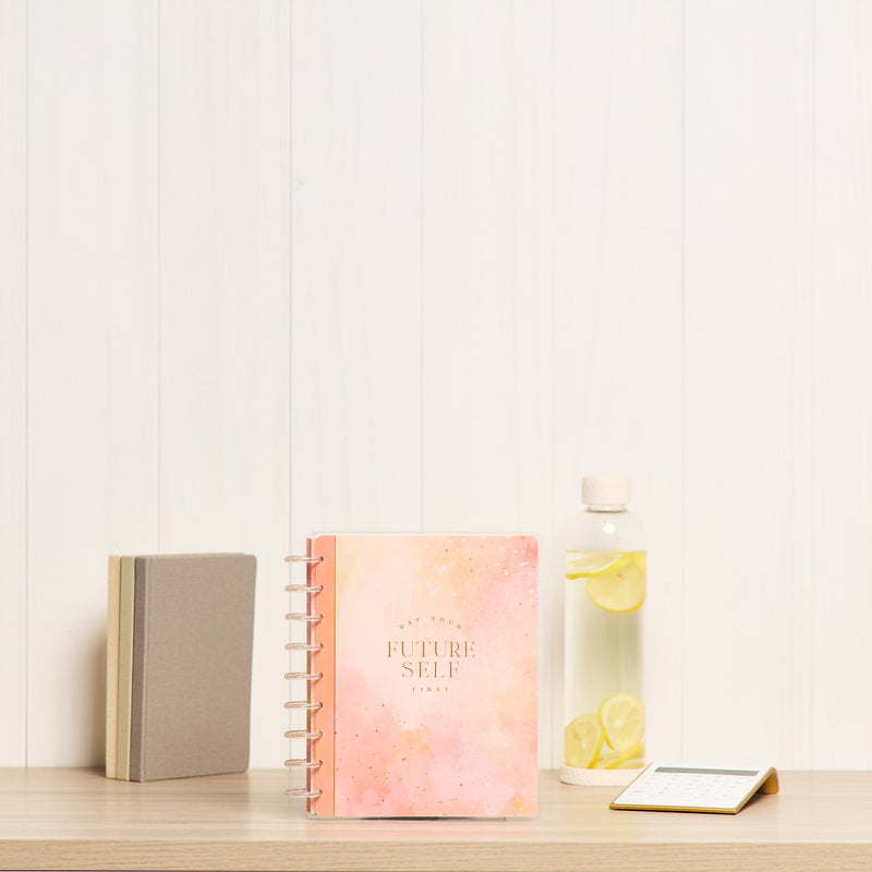 Textured Canvas Budget - Classic Guided Budget Journal - 40 Sheets