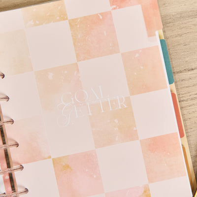 Textured Canvas Budget - Classic Guided Budget Journal - 40 Sheets