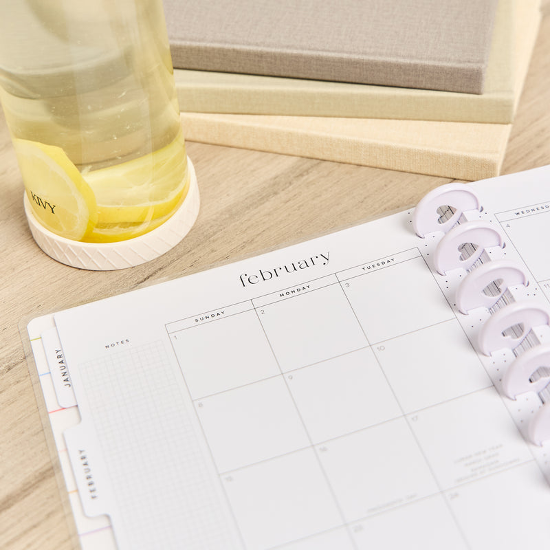 2033 Fitness Icons Customizable Fitness Planner - Classic Fitness Layout - 12 Months