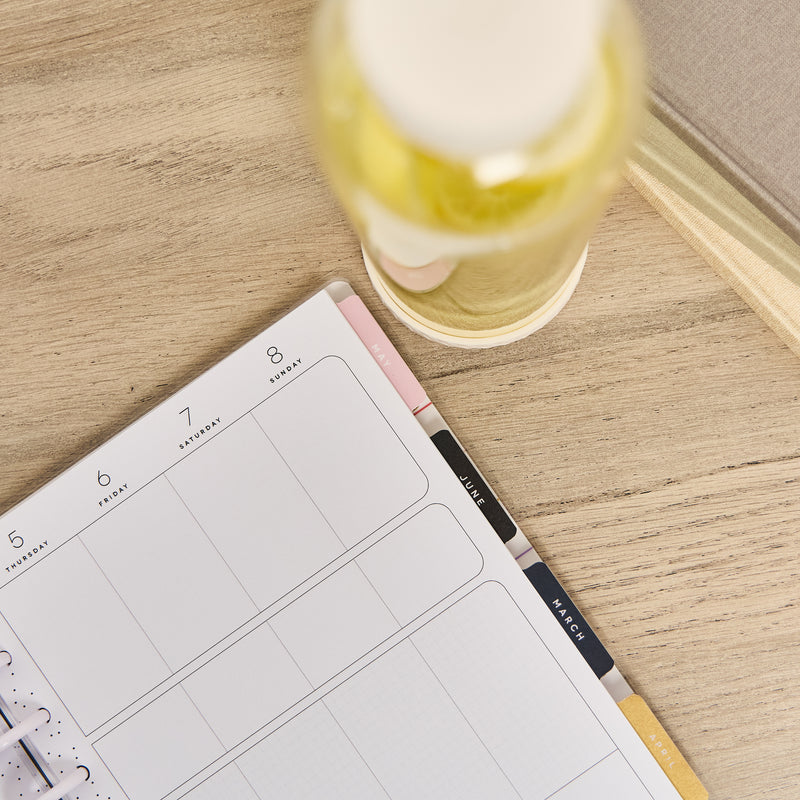 2037 Fitness Icons Customizable Fitness Planner - Classic Fitness Layout - 12 Months