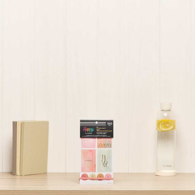 Textured Canvas - Value Pack Stickers - Big