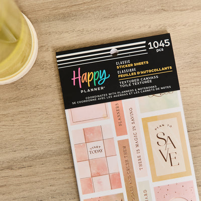 Textured Canvas Budget - Value Pack Stickers