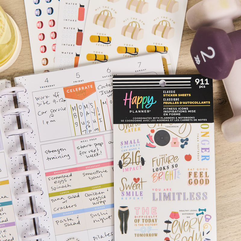 Fitness Icons - Value Pack Stickers