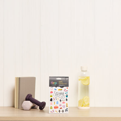 Fitness Icons - 10 Sticker Sheets