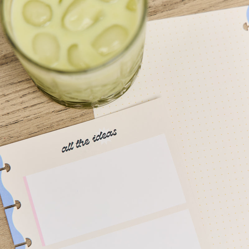 Bright Energy - Dot Grid Mini Filler Paper - 40 Sheets