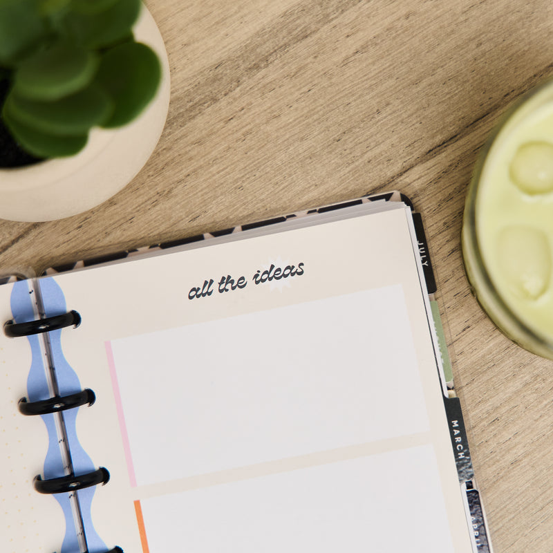 Bright Energy - Dot Grid Mini Filler Paper - 40 Sheets