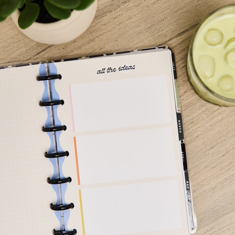 Bright Energy - Dot Grid Mini Filler Paper - 40 Sheets