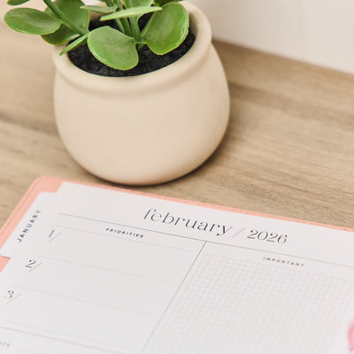 2039 SPECIALTY Pop Splash Customizable Planner - Classic Horizontal Layout - 12 Month