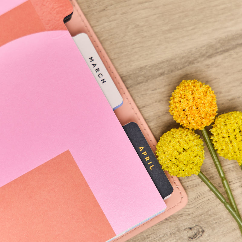 2036 SPECIALTY Pop Splash Customizable Planner - Classic Horizontal Layout - 12 Month