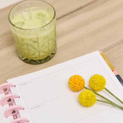 2040 SPECIALTY Pop Splash Customizable Planner - Classic Horizontal Layout - 12 Month