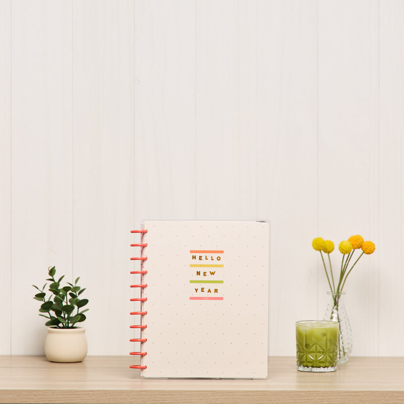 2028 Pop Splash Customizable Planner - Big Dashboard Layout - 12 Month