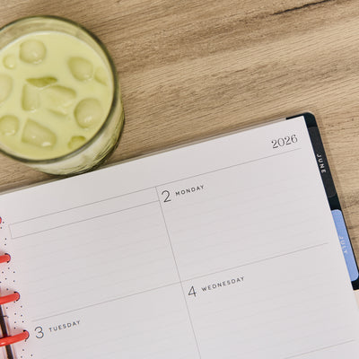 2039 Pop Splash Customizable Planner - Big Dashboard Layout - 12 Month