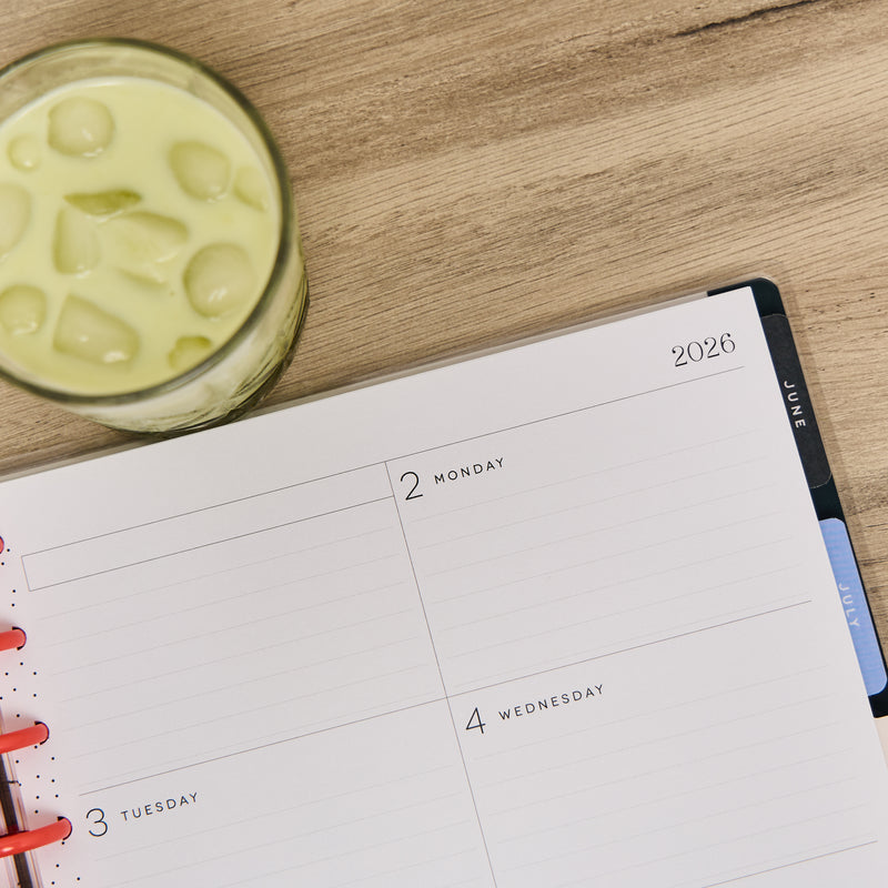 2039 Pop Splash Customizable Planner - Big Dashboard Layout - 12 Month