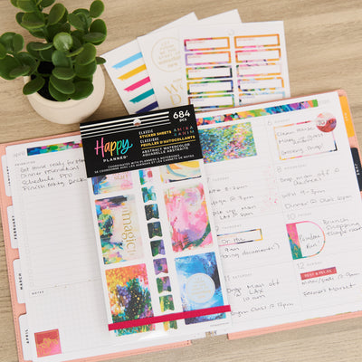 Abstract Watercolor - Value Pack Stickers