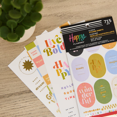 Pop Splash - Value Pack Stickers