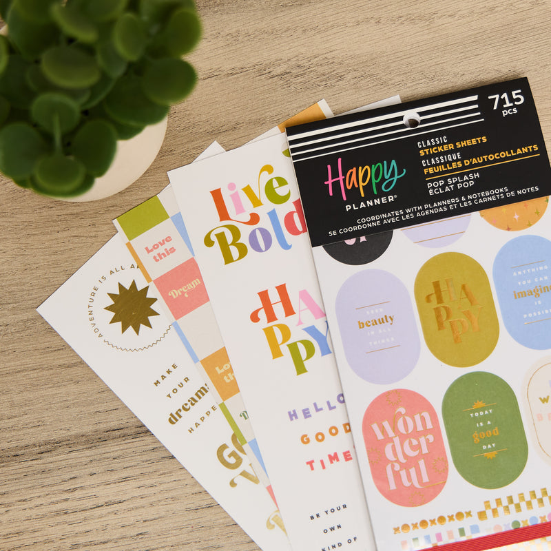 Pop Splash - Value Pack Stickers