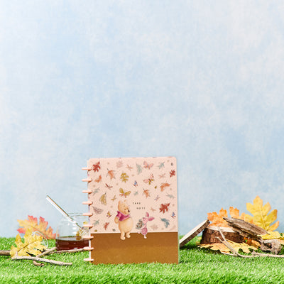 Disney Winnie the Pooh Seasonal - Dotted Lined Classic Notebook - 60 Sheets