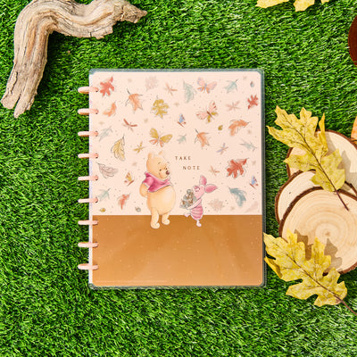 Disney Winnie the Pooh Seasonal - Dotted Lined Classic Notebook - 60 Sheets