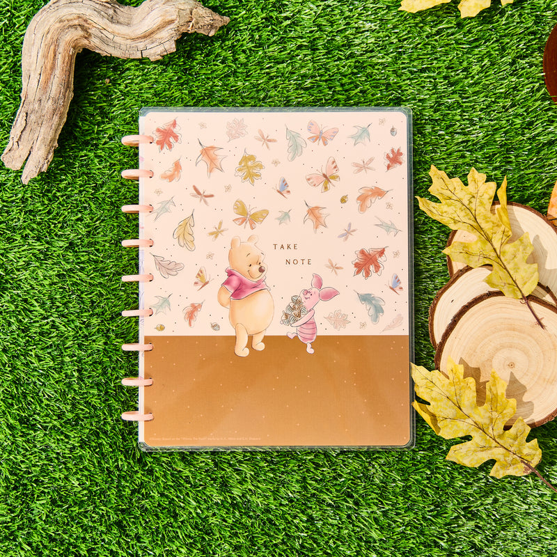 Disney Winnie the Pooh Seasonal - Dotted Lined Classic Notebook - 60 Sheets