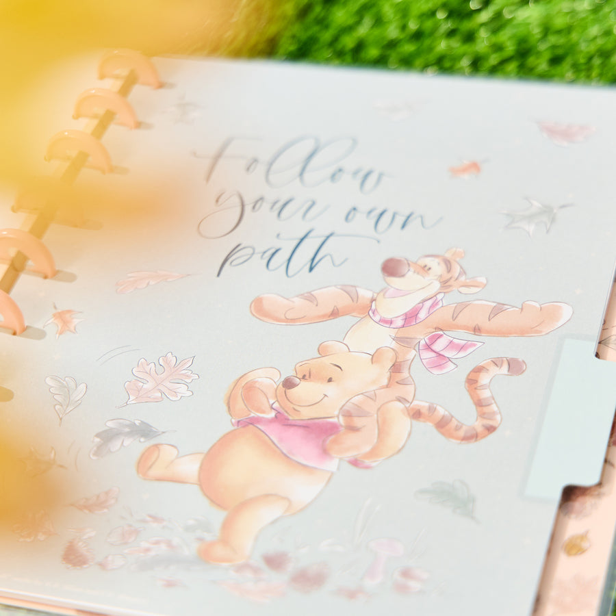 Disney Winnie the Pooh Seasonal - Dotted Lined Classic Notebook - 60 Sheets