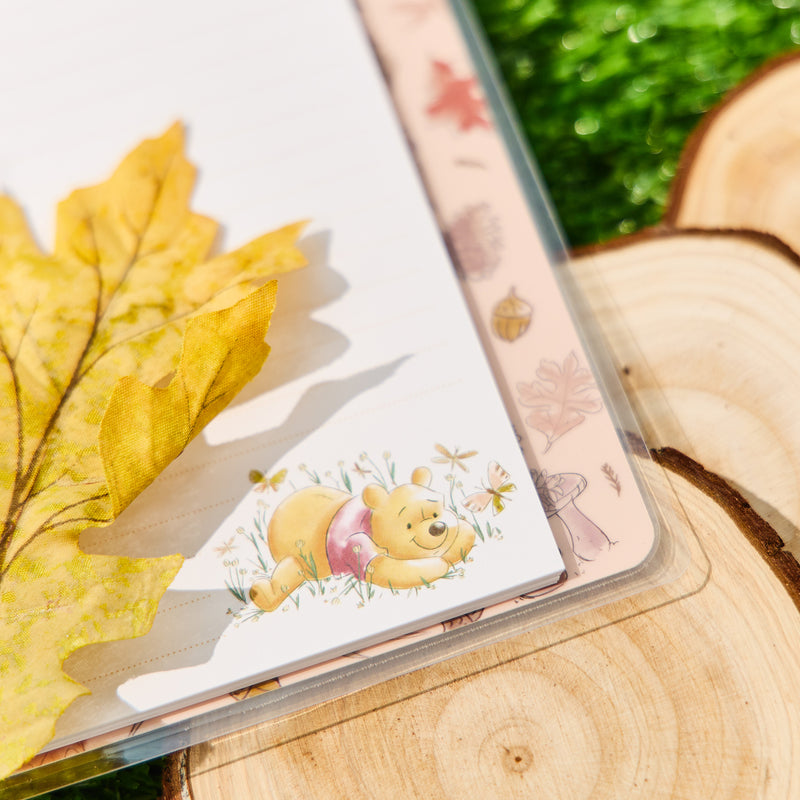 Disney Winnie the Pooh Seasonal - Dotted Lined Classic Notebook - 60 Sheets