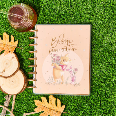 2032 Disney Winnie the Pooh Seasonal Customizable Planner - Classic Dashboard Layout - 12 Months