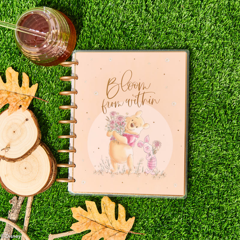 2032 Disney Winnie the Pooh Seasonal Customizable Planner - Classic Dashboard Layout - 12 Months