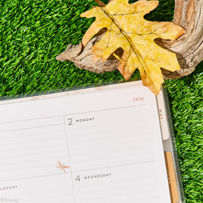 2036 Disney Winnie the Pooh Seasonal Customizable Planner - Classic Dashboard Layout - 12 Months