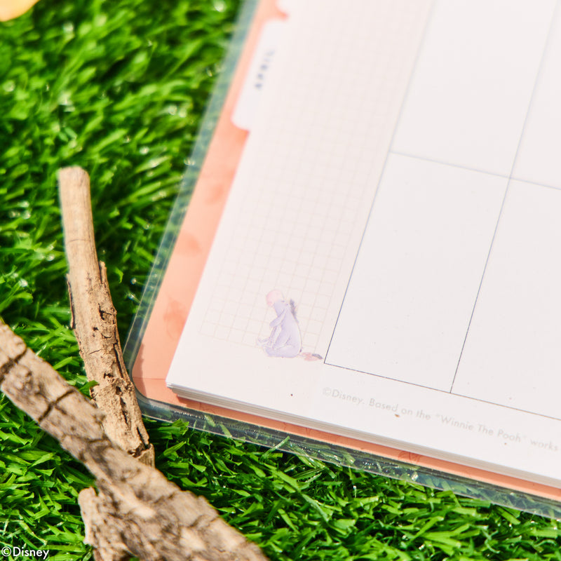 2039 Disney Winnie the Pooh Seasonal Customizable Planner - Mini Vertical Layout - 12 Month