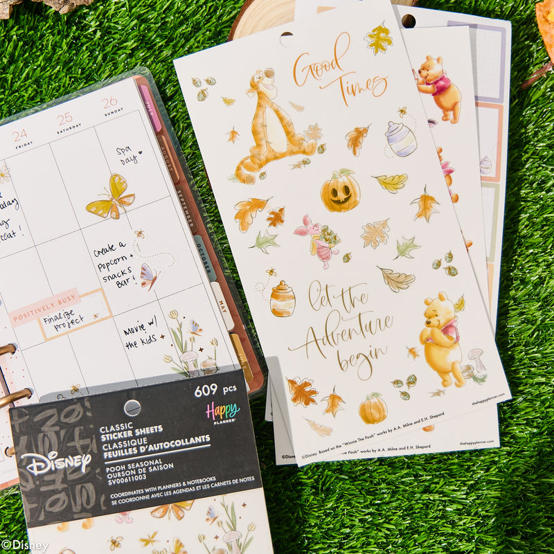 Disney Winnie the Pooh Seasonal - Value Pack Stickers