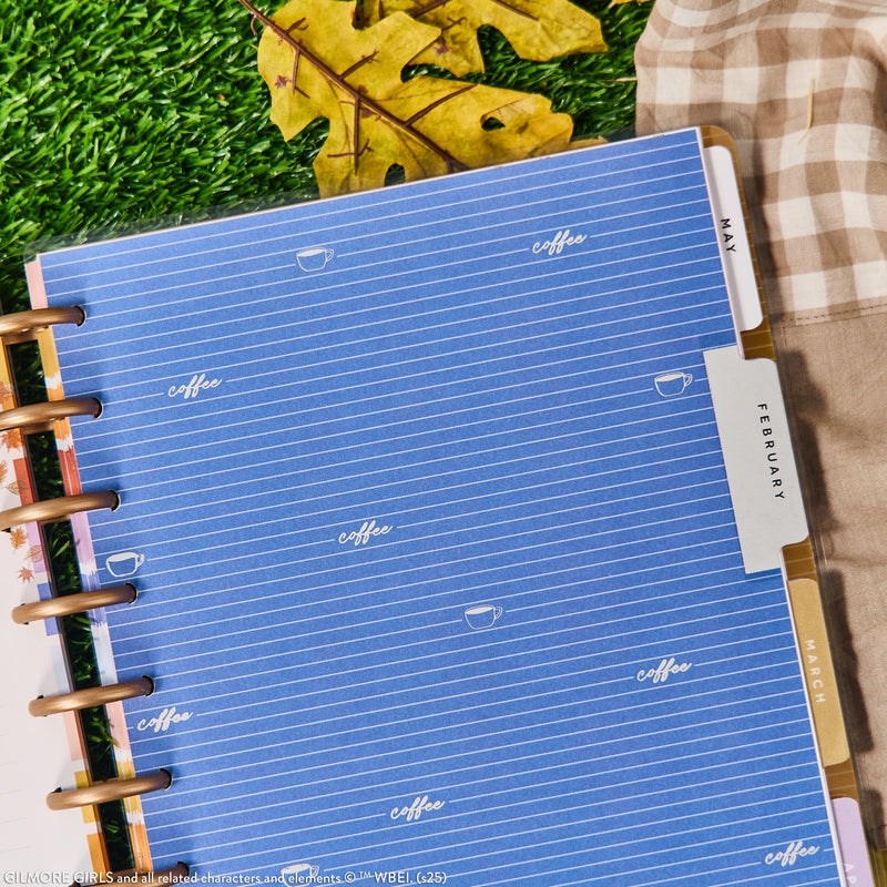 2029 Gilmore Girls Customizable Planner - Classic Vertical Layout - 12 Months