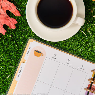 2032 Gilmore Girls Customizable Planner - Classic Vertical Layout - 12 Months