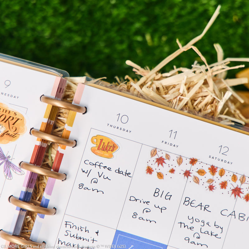2035 Gilmore Girls Customizable Planner - Classic Vertical Layout - 12 Months