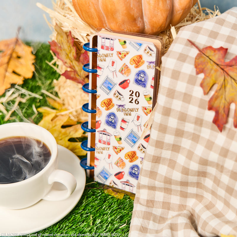 2028 Gilmore Girls Customizable Planner - Skinny Mini Horizontal Layout - 12 Months