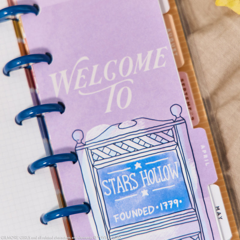 2027 Gilmore Girls Customizable Planner - Skinny Mini Horizontal Layout - 12 Months