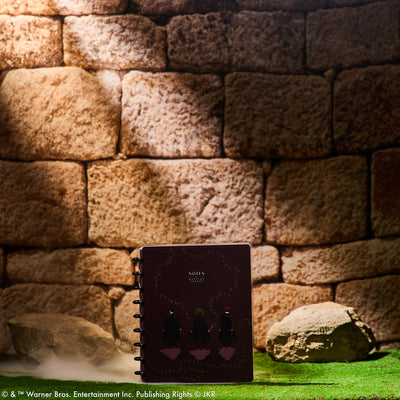 Harry Potter Enchanted Grounds - Dotted Lined+ Dot Grid Classic Notebook - 60 Sheets