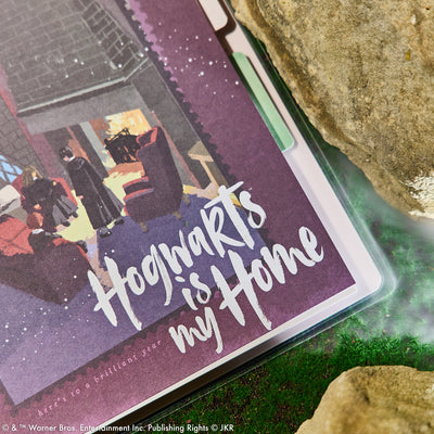 Harry Potter Enchanted Grounds - Dotted Lined+ Dot Grid Classic Notebook - 60 Sheets