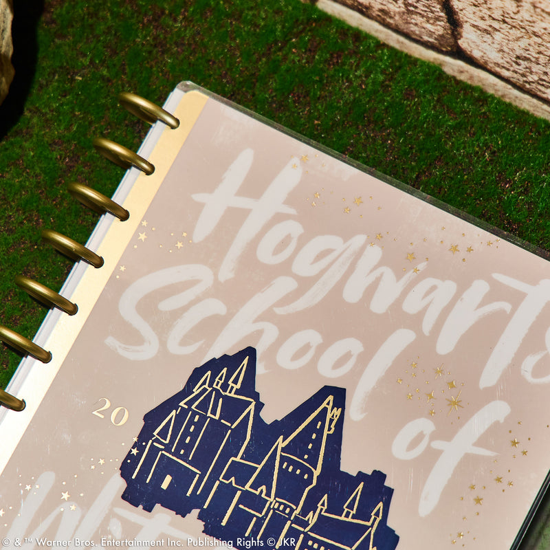 2029 Harry Potter Enchanted Grounds Customizable Planner - Big Color Block Layout - 12 Months